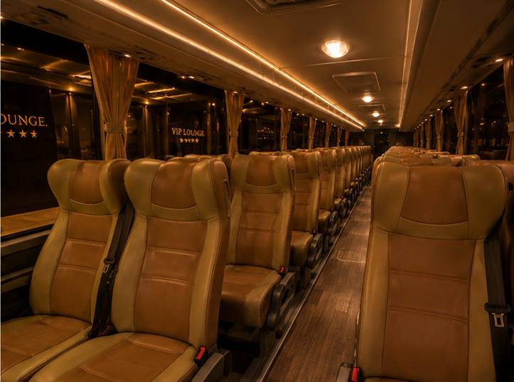 VIP салон автобуса